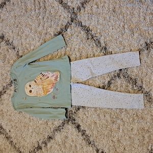 2-Piece Carter's Girls Outfit, Size 6/6X